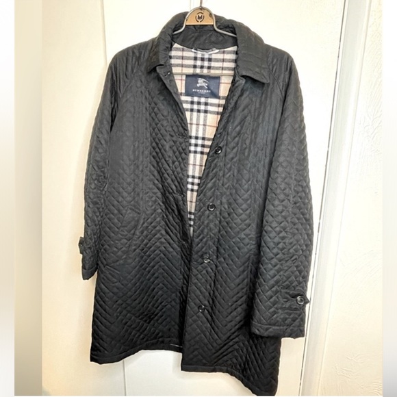 Burberry diamond quilted trench coat jacket - Picture 2 of 13